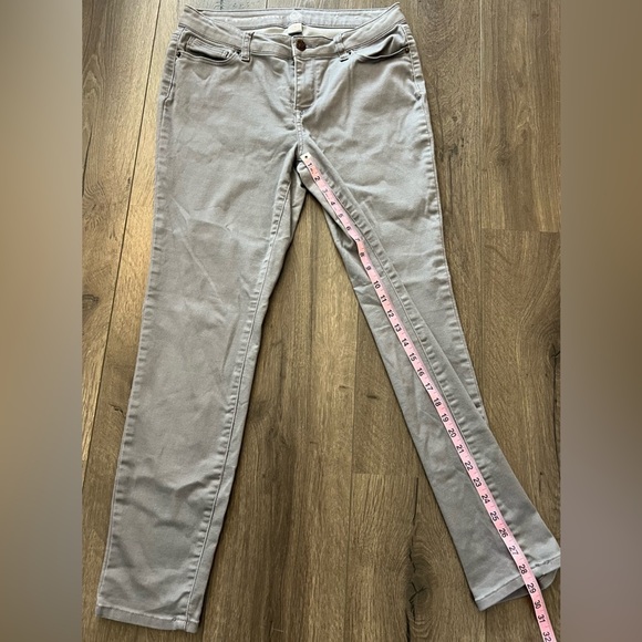 W62 Westport Signature Skinny Fit Jean Pants Gray Size 8 - Picture 7 of 13